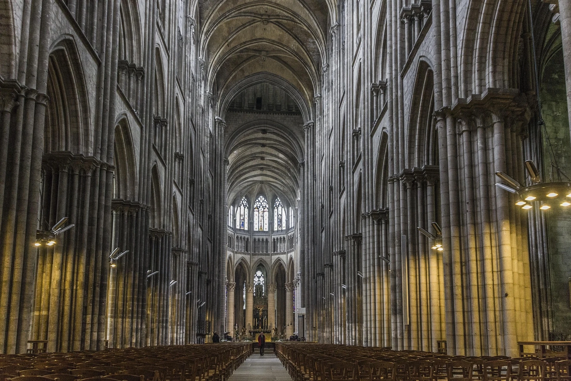 Gothic Cathedral, Normandy, France