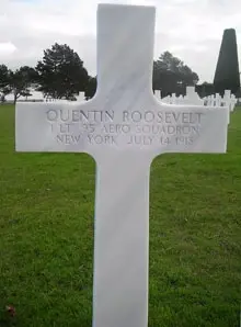Quentin Roosevelt grave
