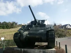 Char Sherman M4, Arromanches