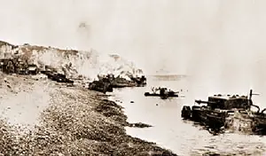 Char Sherman M4, Arromanches