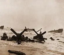 The Germans on Omaha beach