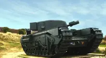 Churchill Tank, Juno beach