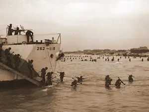 Juno beach landing