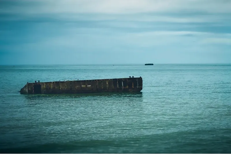 Gold beach, Normandy