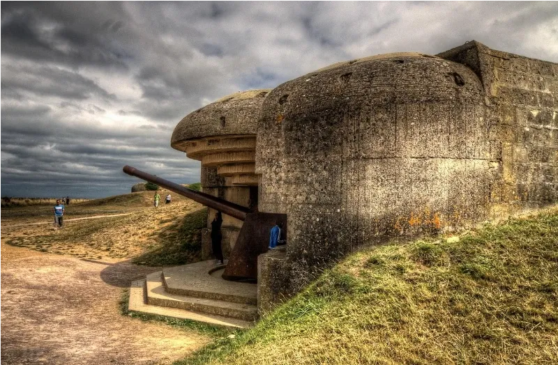 Longues battery, Normandy