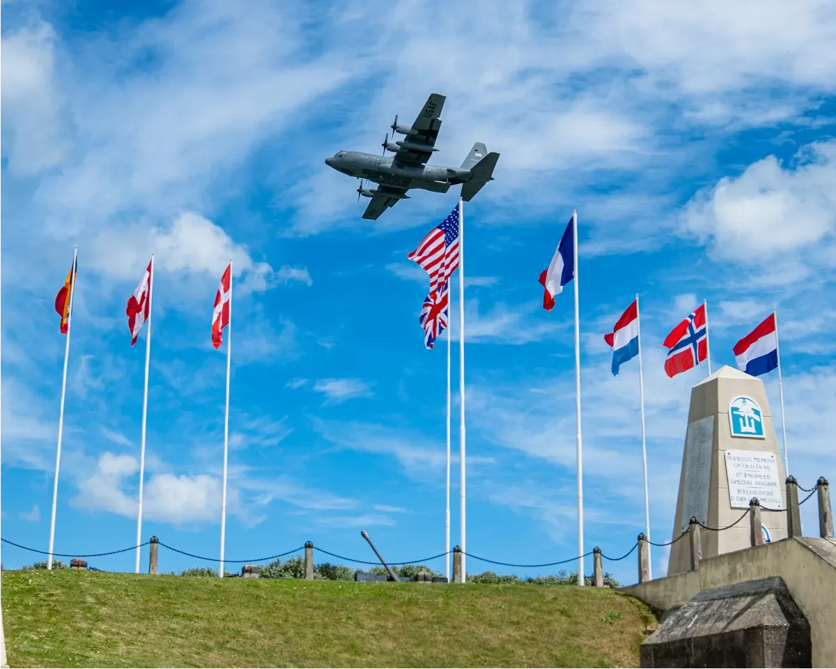 Commemoration at Utah Beach